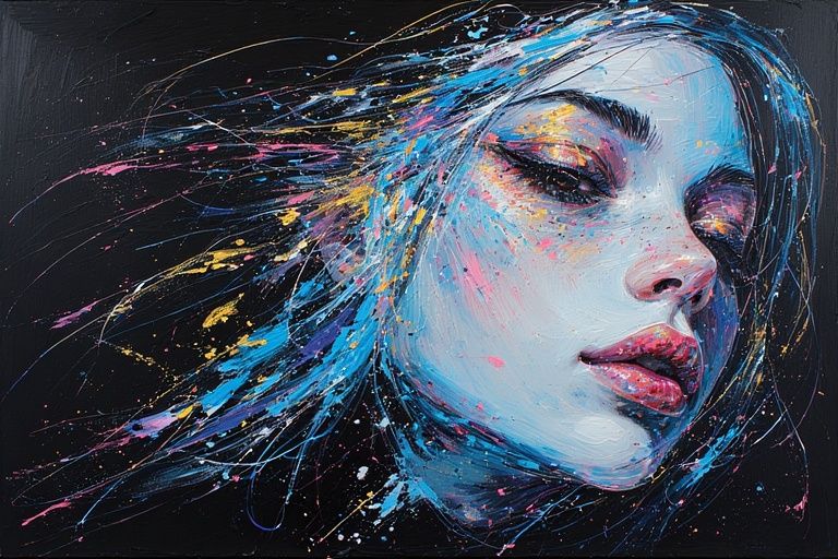 Shiny fantasy illustration