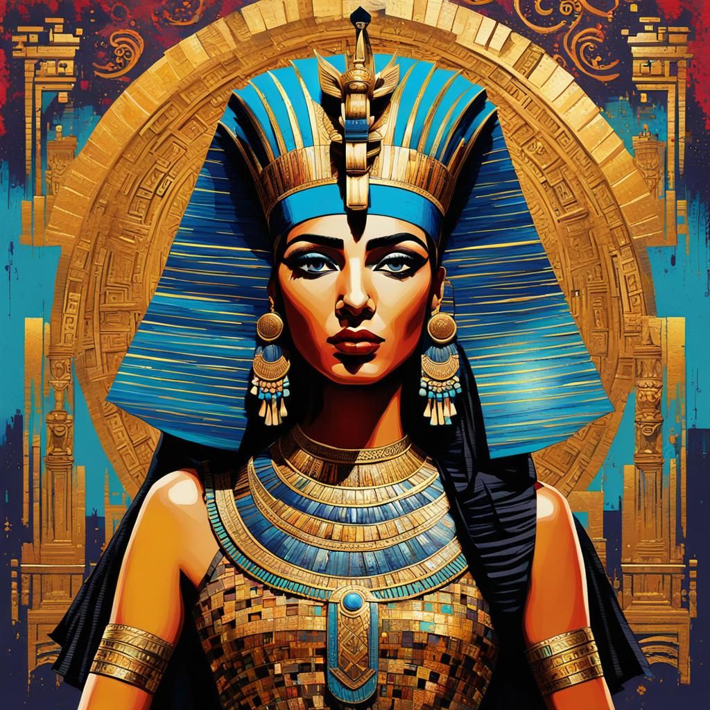 Queen Cleopatra - AI Generated Artwork - NightCafe Creator