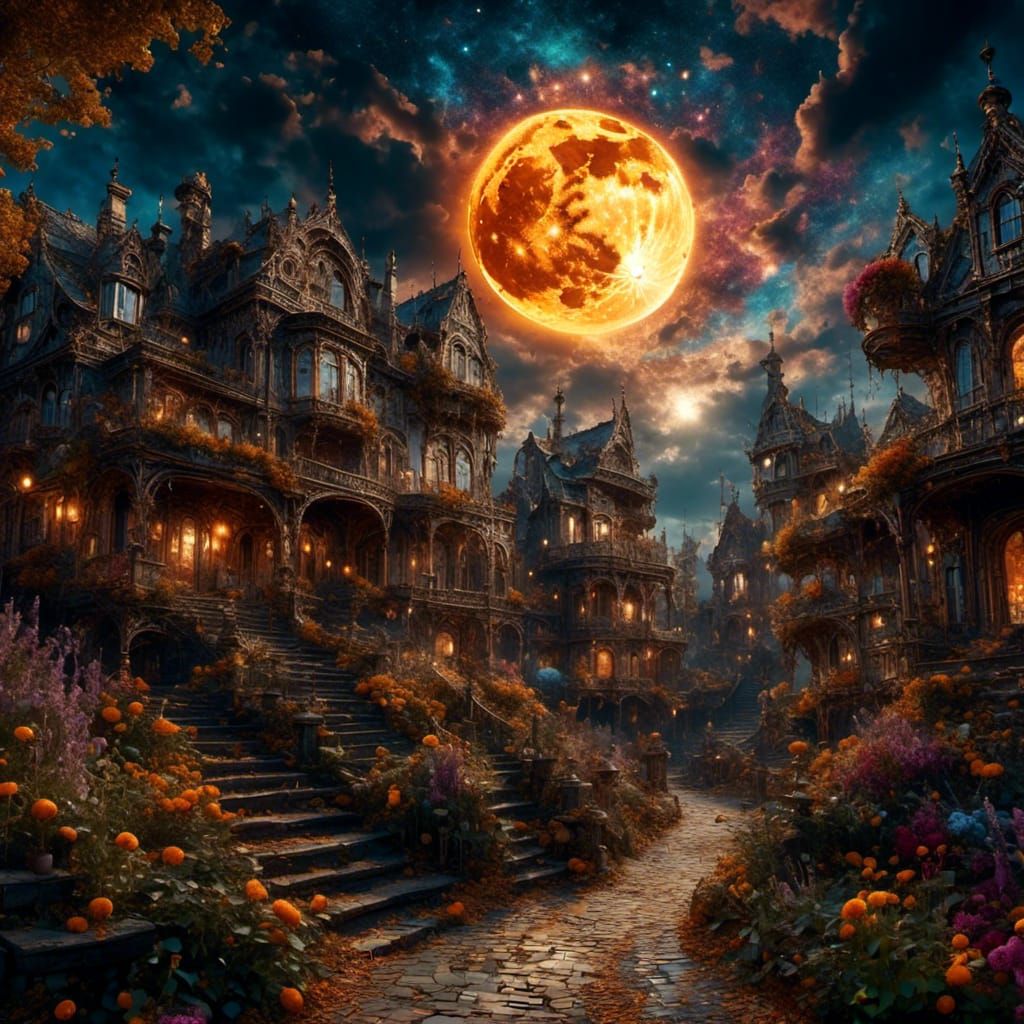 Big bright moon, I guess?