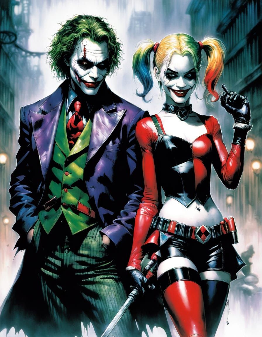 Joker & Harley Quinn