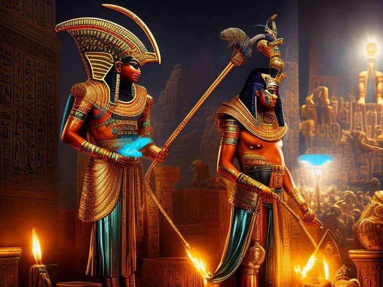 Ancient egypt - AI Generated Artwork - NightCafe Creator