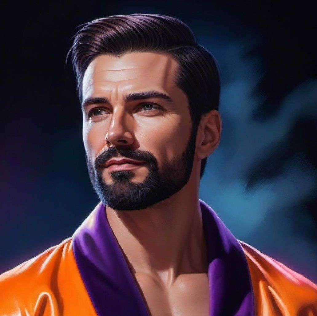 Zakarīyā  · زكريا ·  a handsome bearded man