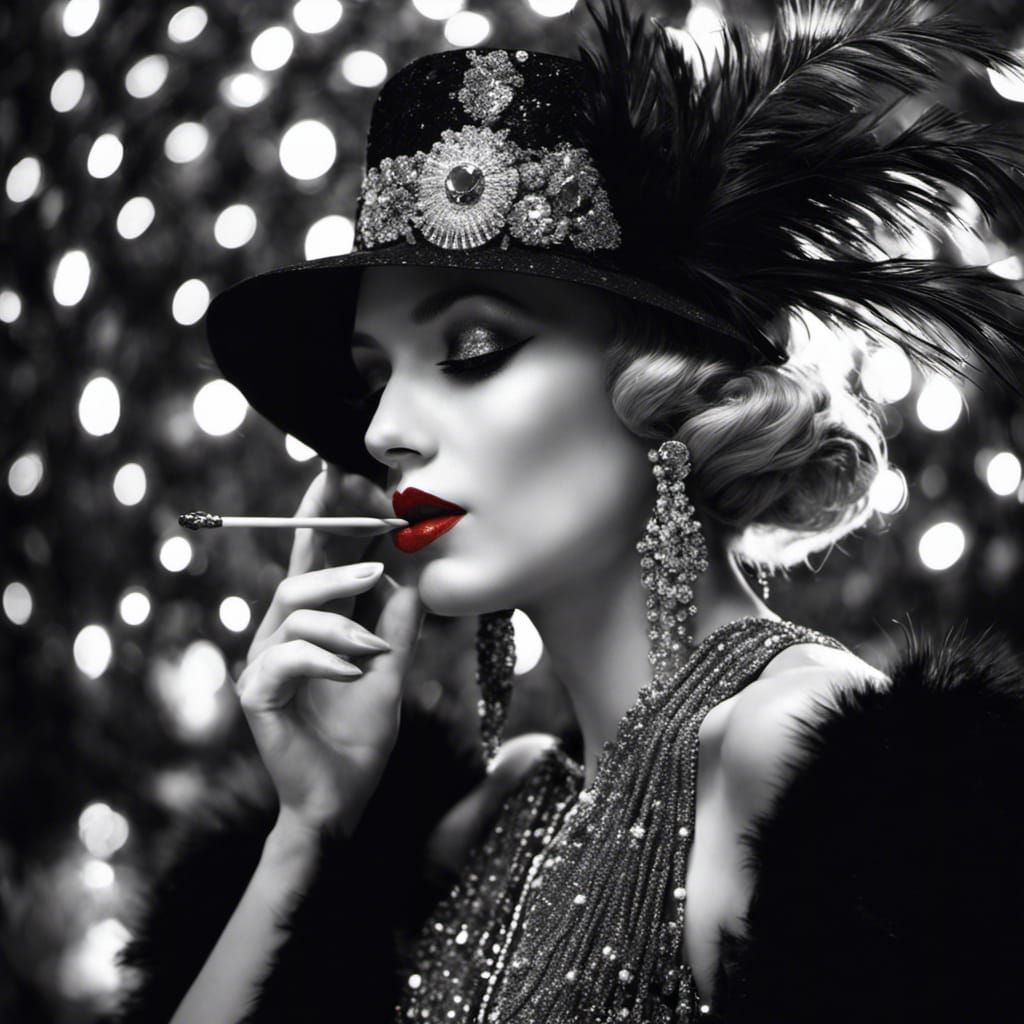 Glamorous Flapper  by @Primordial Eva