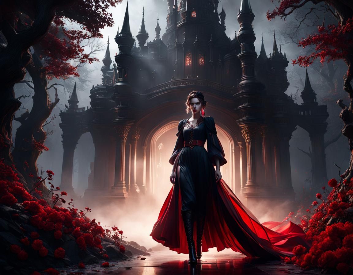 Snow white has become the evil queen.  by @Skullvia