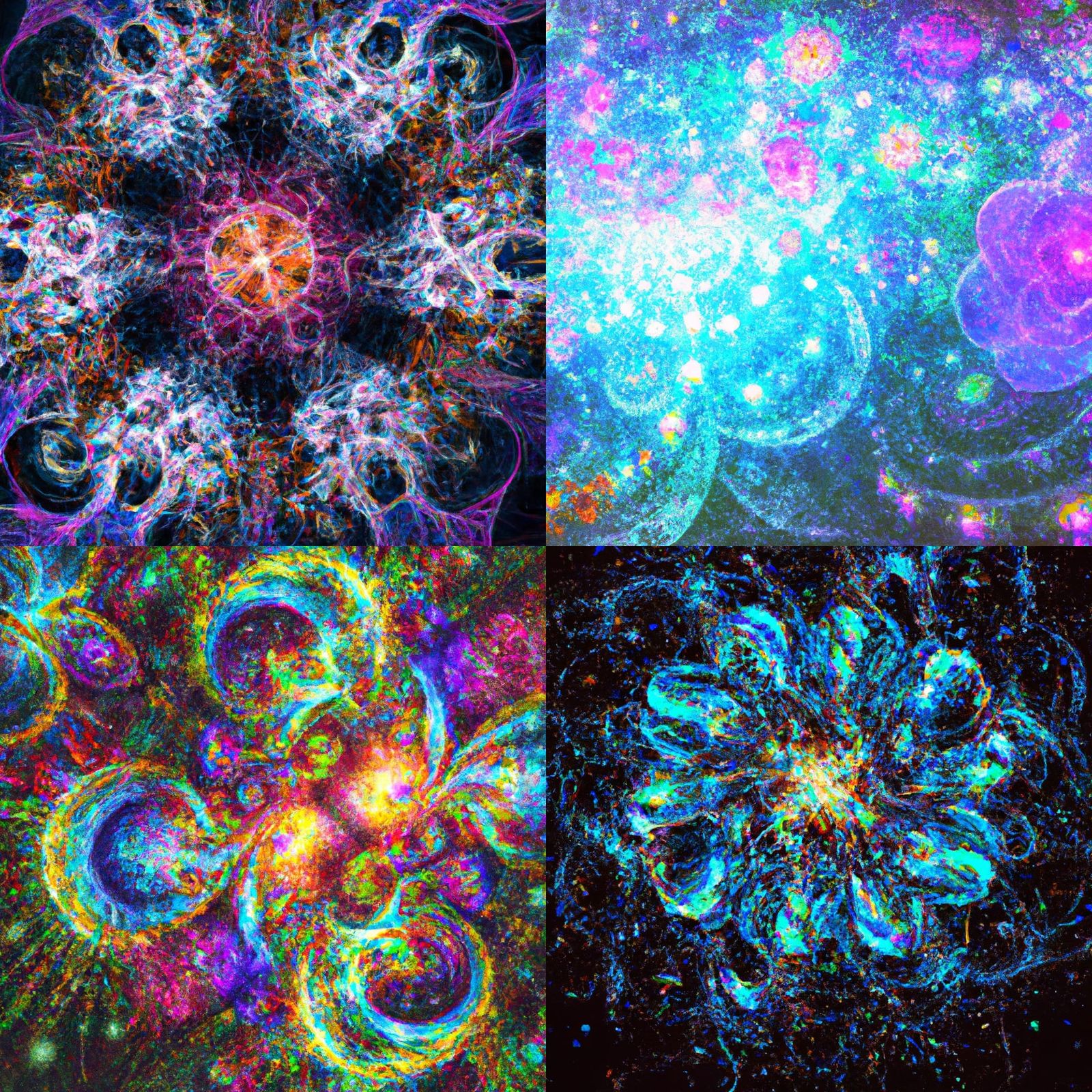 Flowers of life - AI Generated Artwork - NightCafe Creator