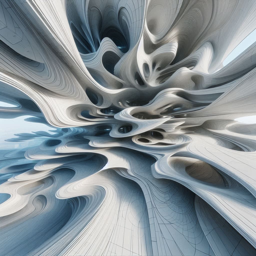 Zaha and Frank: A fused concept.