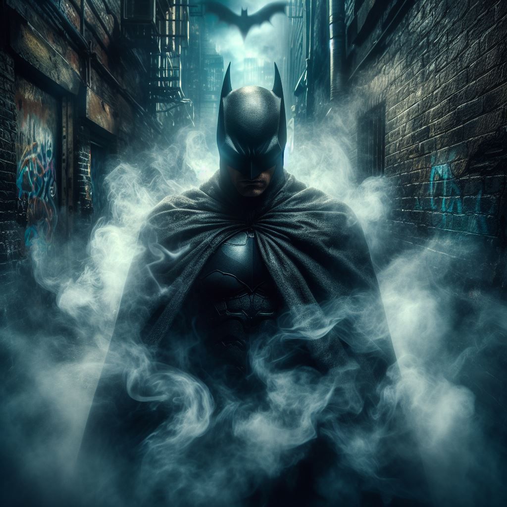 Batman owns the night🦇