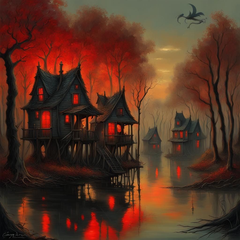 Spooky Bayou   by @thirdbreakfast