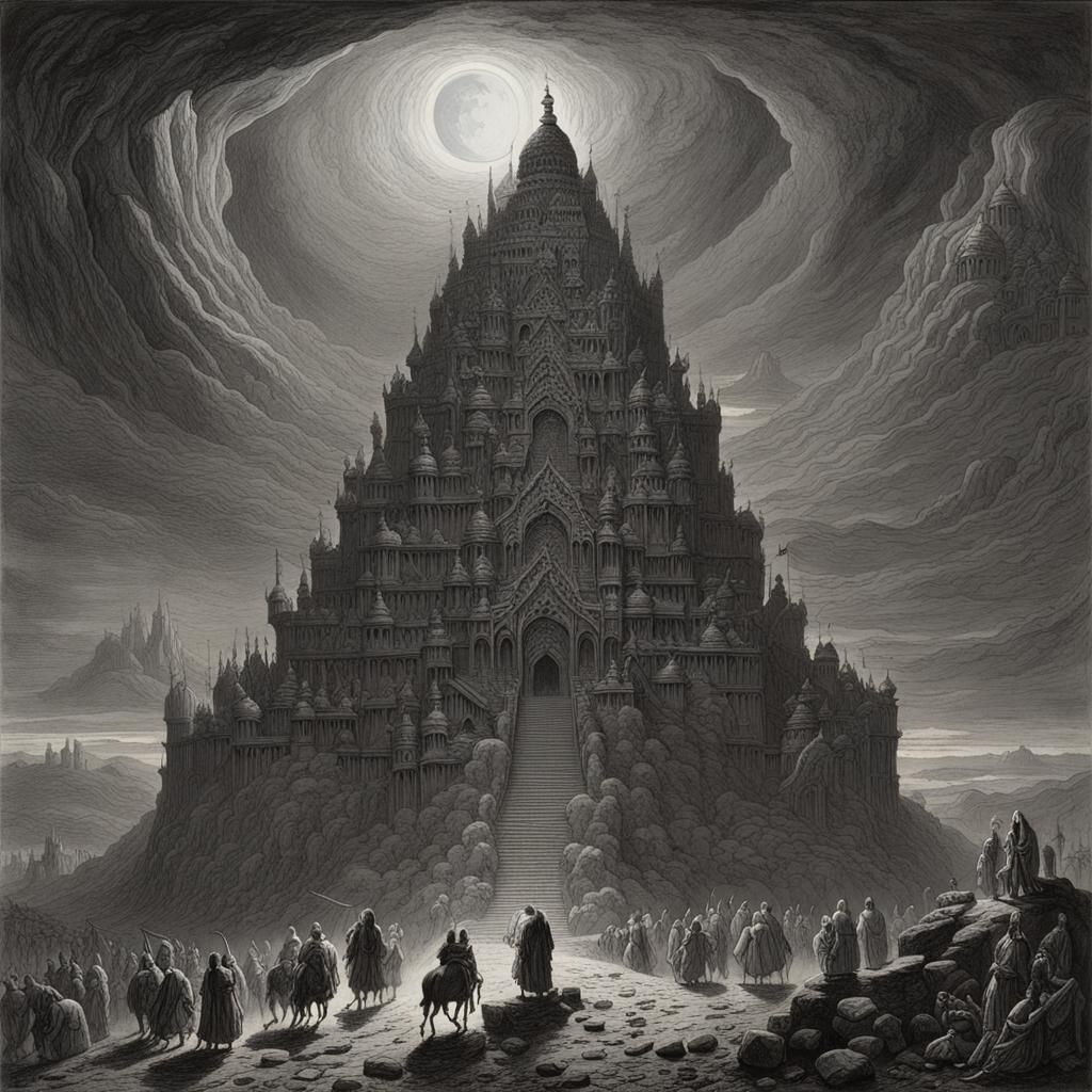 Immense palace of evil energy
