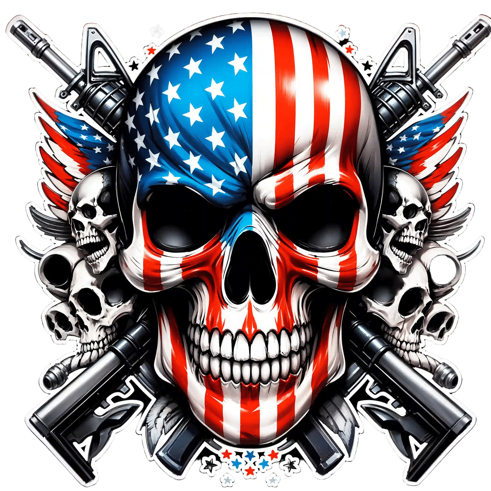 American war Skull