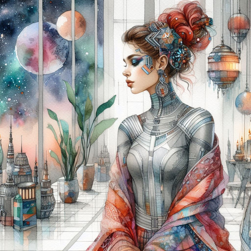 Futuristic Boho fashion