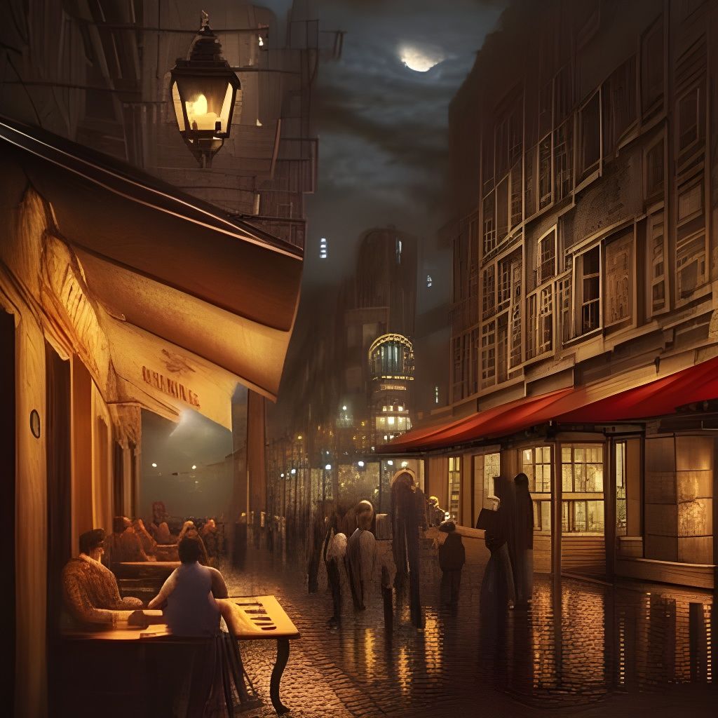 Night cafe