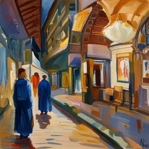 SDXL + Preset: Detailed Gouache -2-