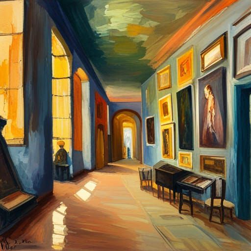SDXL + Preset: Detailed Gouache -3-