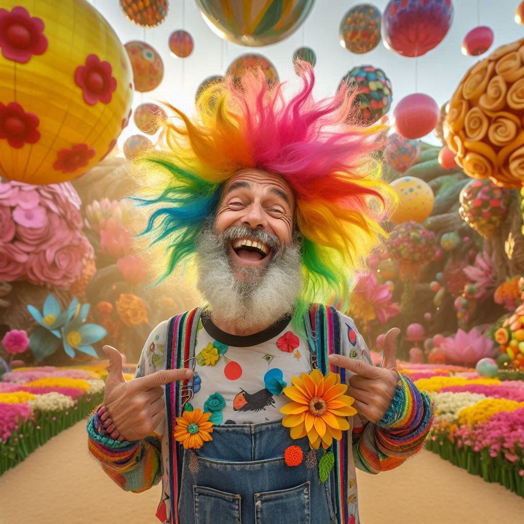 Happy and weird and funny