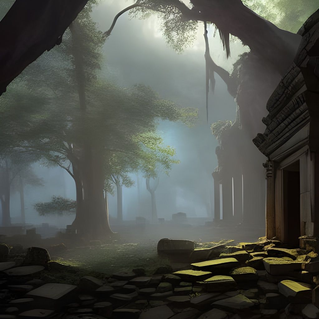 Ancient Ruins - AI Generated Artwork - NightCafe Creator