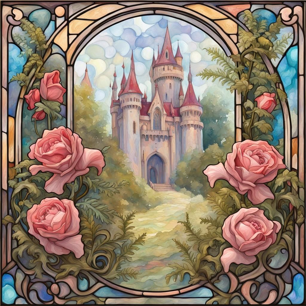 Fairytale Castle  by @PirateCaptainMo