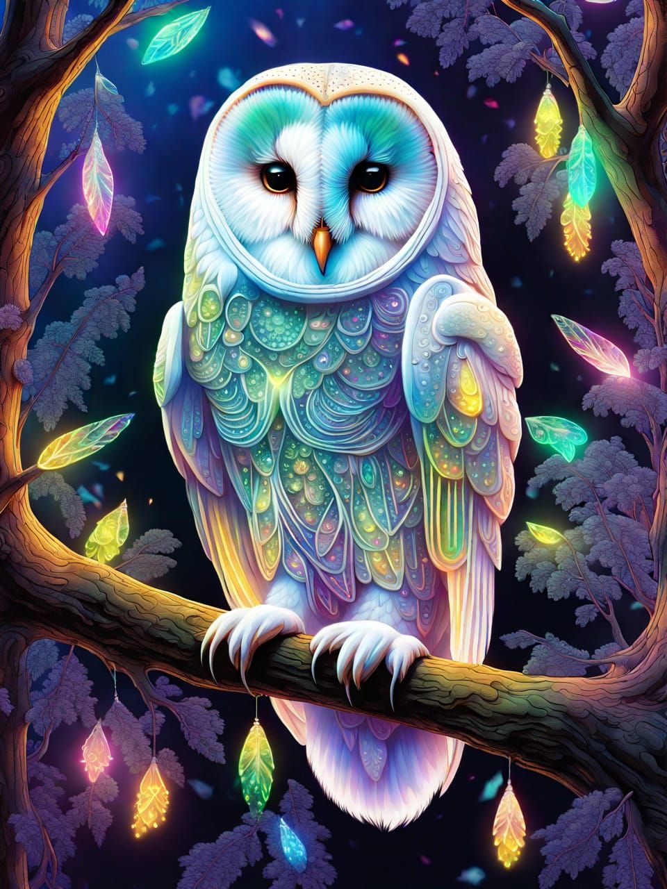 Magical barn owl III