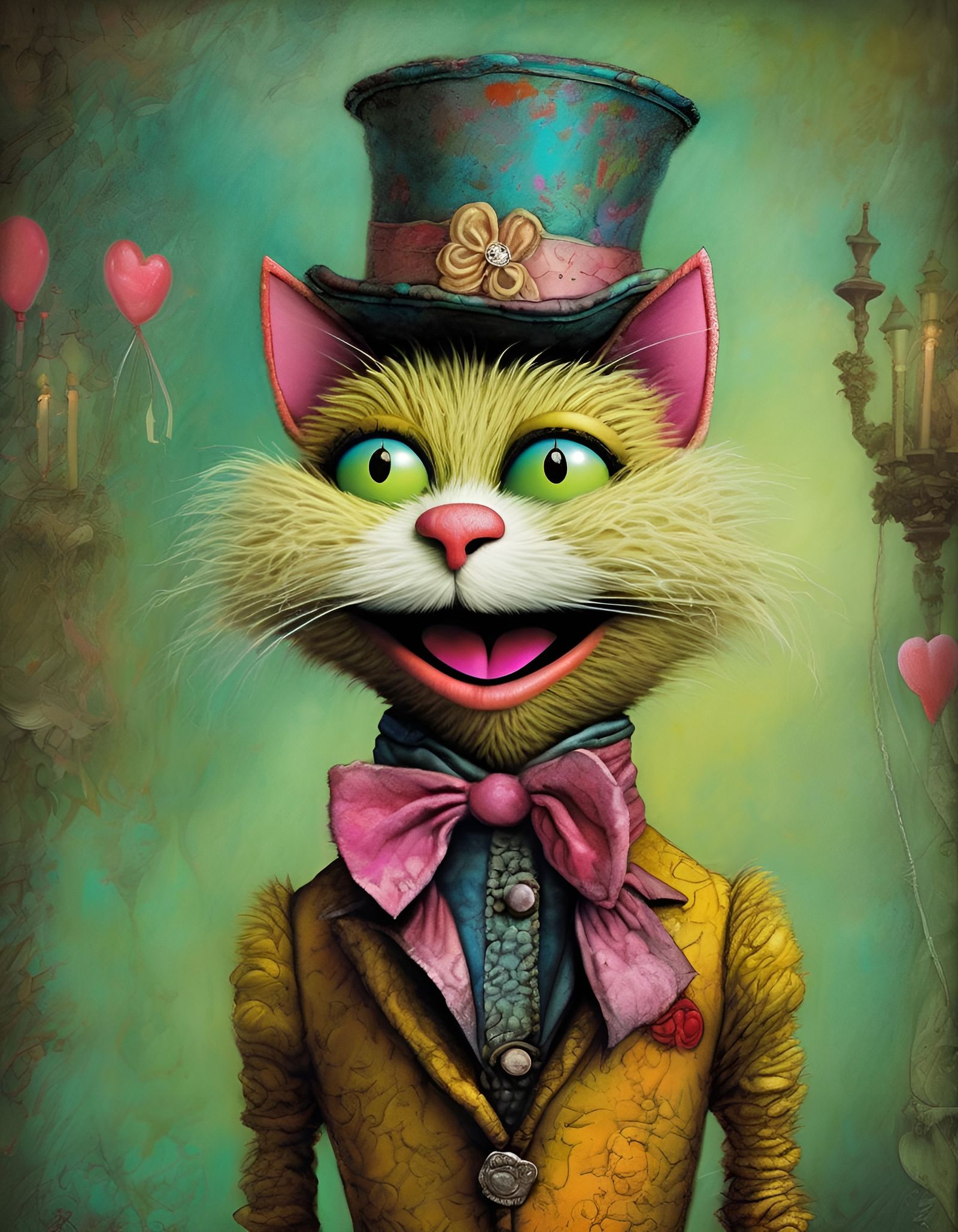 Yet another Muppet Cat. - AI Generated Artwork - NightCafe Creator