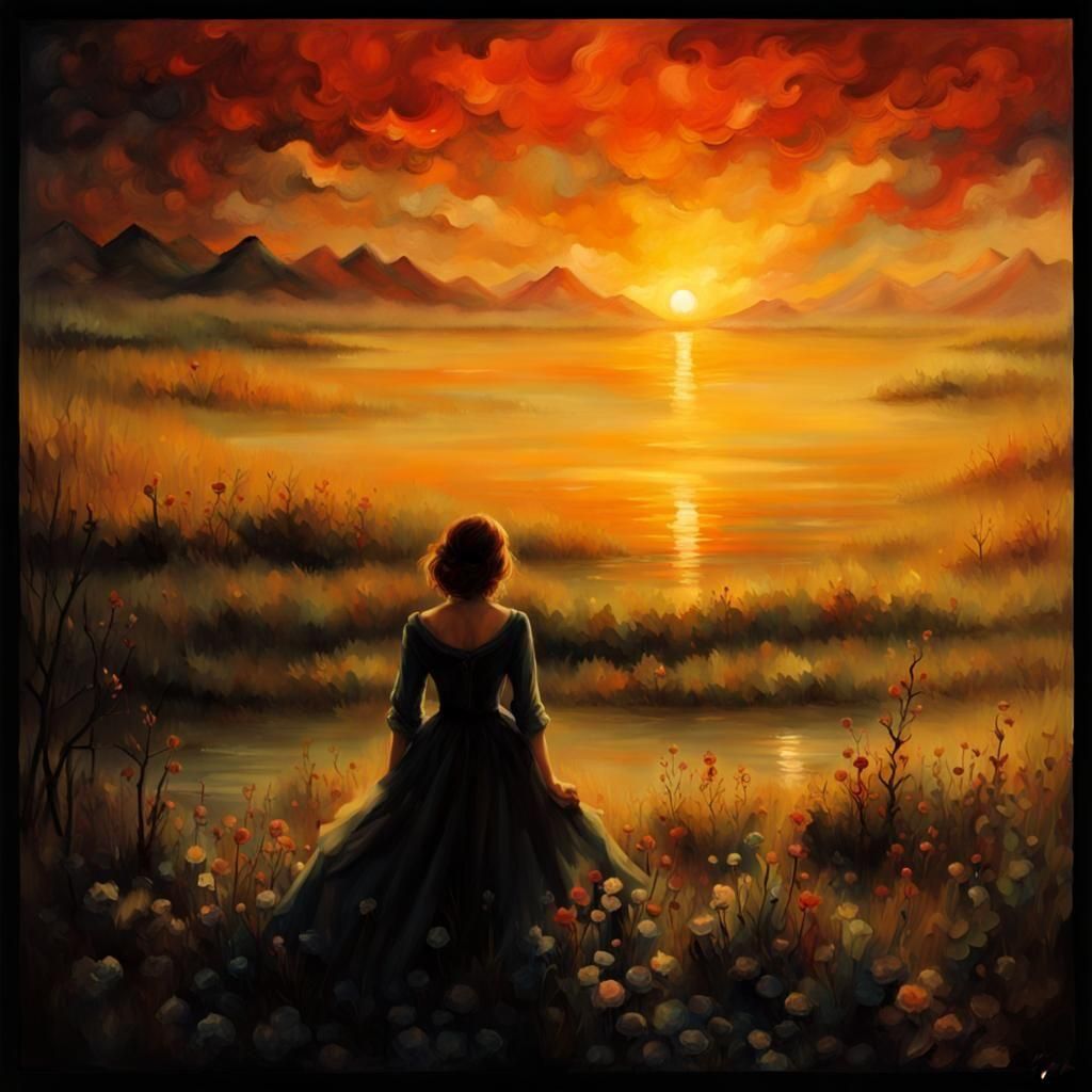 Sunset memories  by @Crystalline