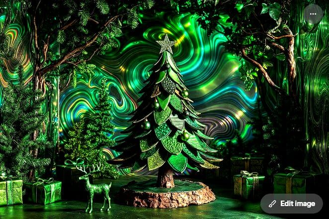 12/18/2025-Entry #1 Quest Verdant Green All Green Art By Archangel Tara