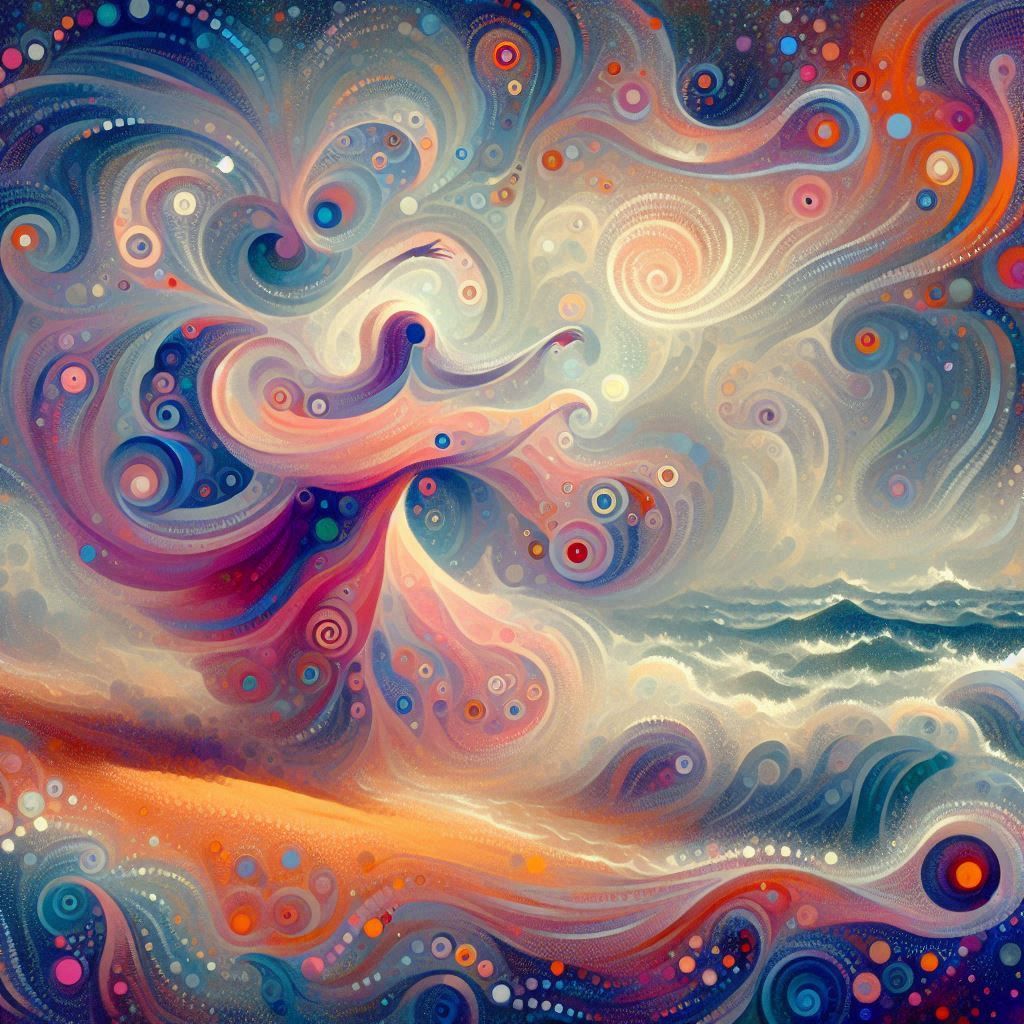 The stirring of the waves