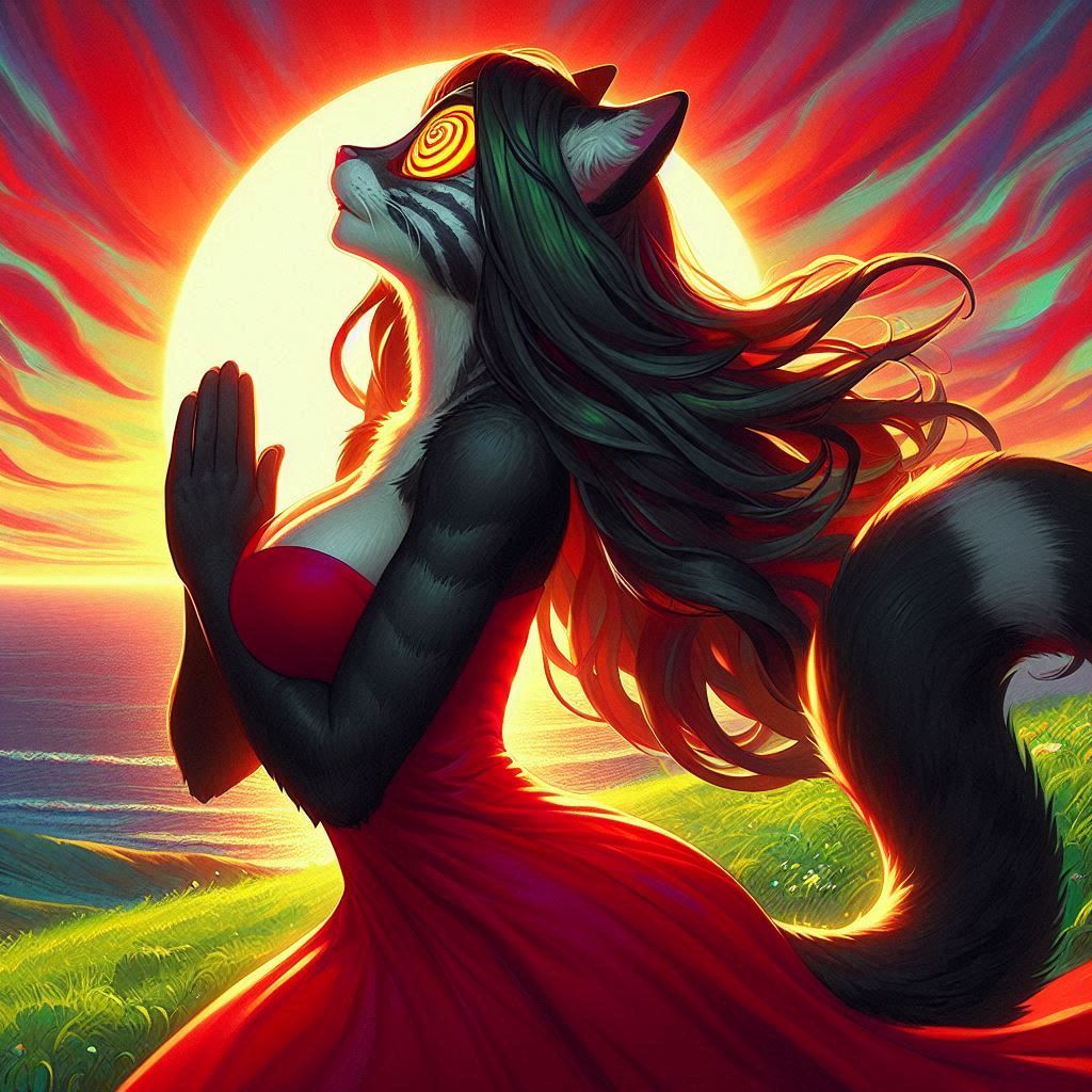 Under the Hypnotic Sunset