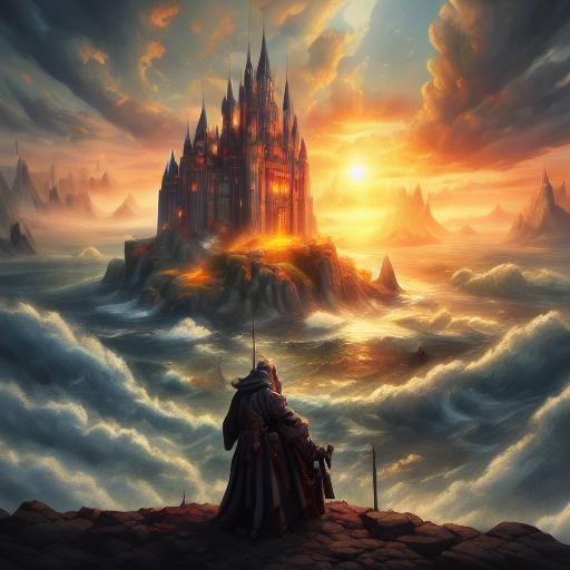 Powerful Female Ogre Transforms in a Burst of Vibrant Colors