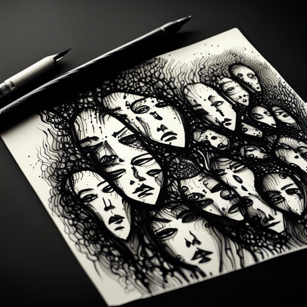 I can t recognise faces ai generated artwork nightcafe creator