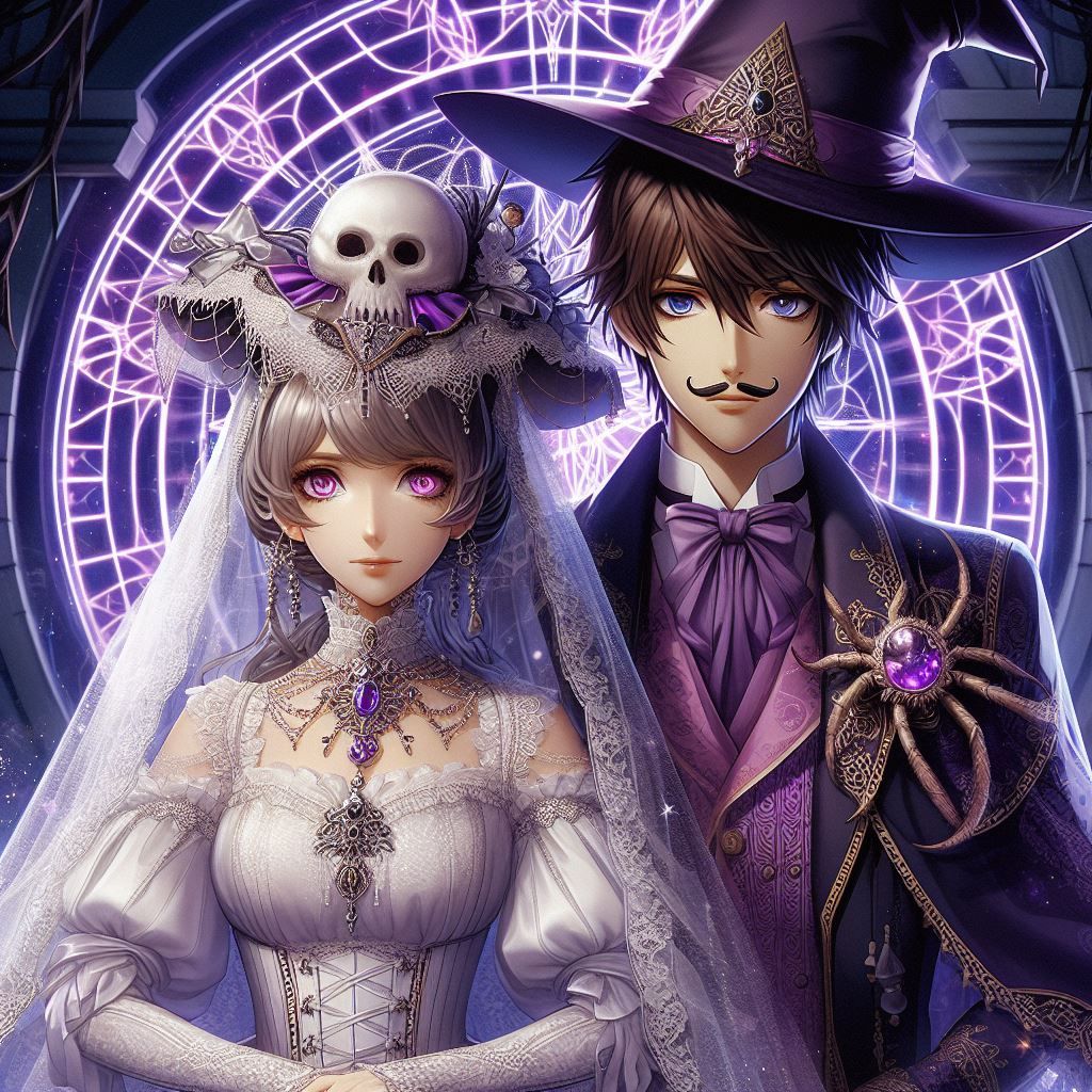 Anime Witch Wedding
