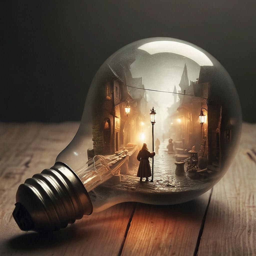 The Lamplighter...  by @SMARTDOG