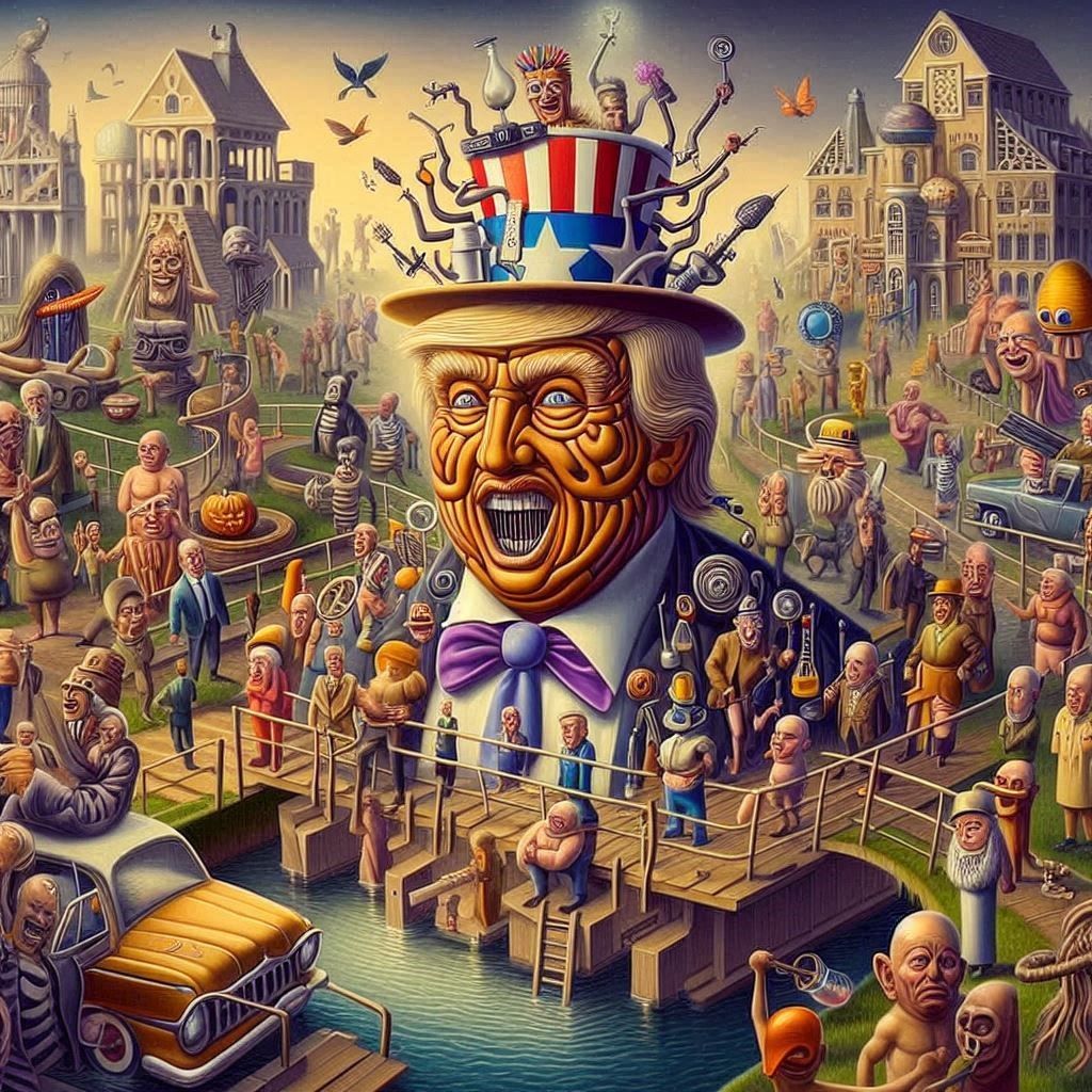 electing a convicted criminal, narcissistic and acknowledged misogynist is like giving the village idiot the keys to the...