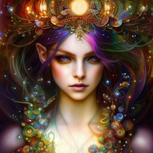 Heavenly Elf - AI Generated Artwork - NightCafe Creator