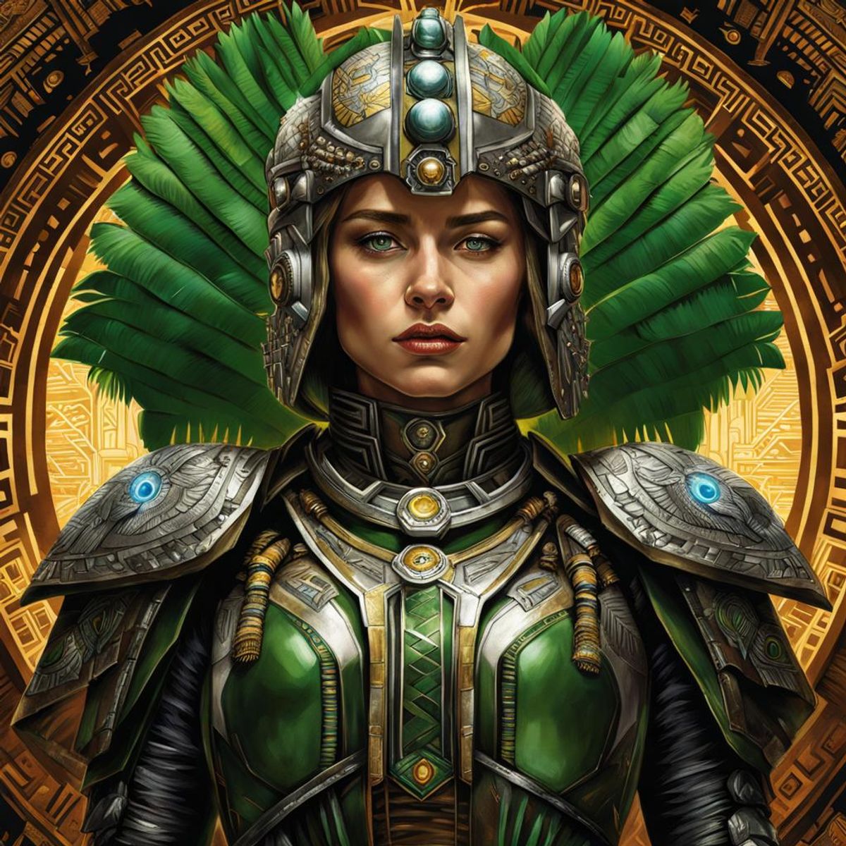 beautiful woman, Emilia Clarke, space marine, cfi knight, tanned skin