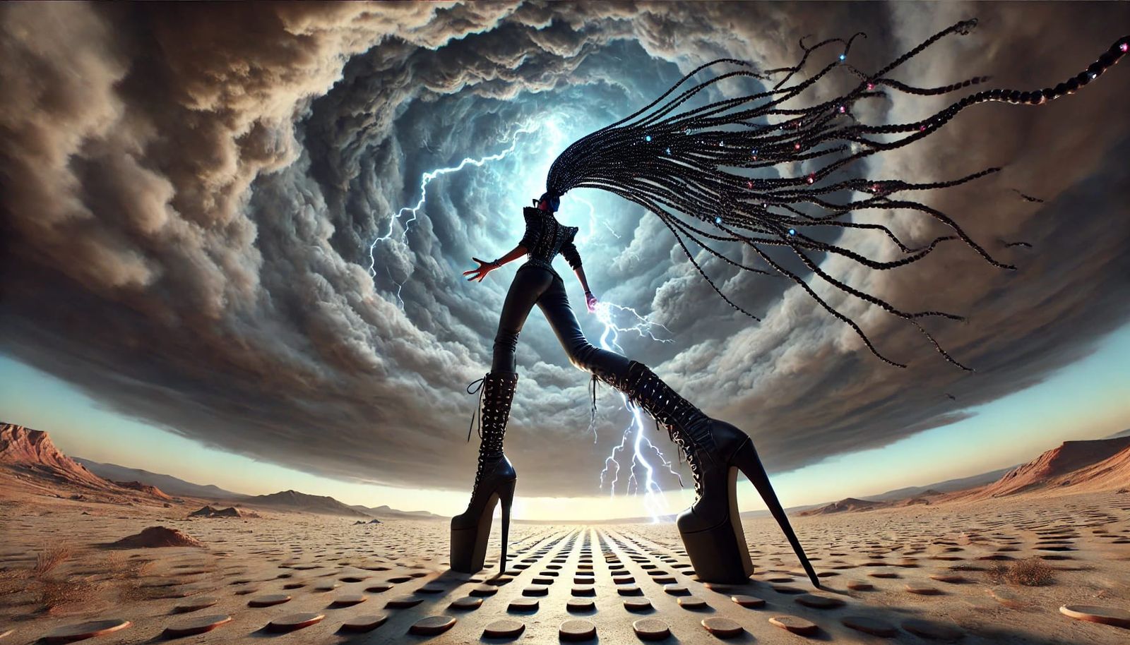 Cosmic Dreadlock Tornado