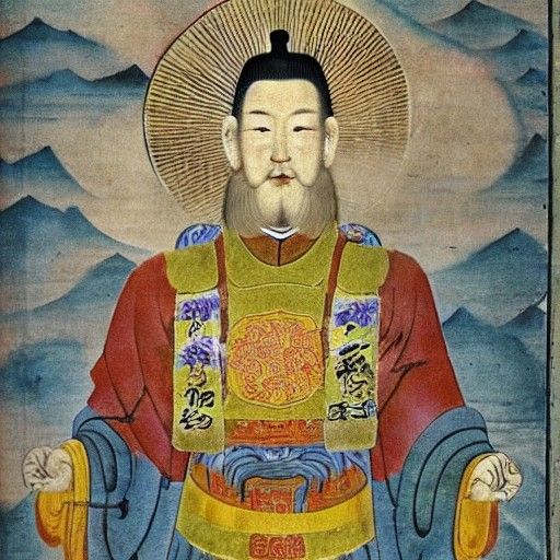 AI generated imagery of Qin Shi Huang (Shi Huangdi / Ei Sei) by your’s