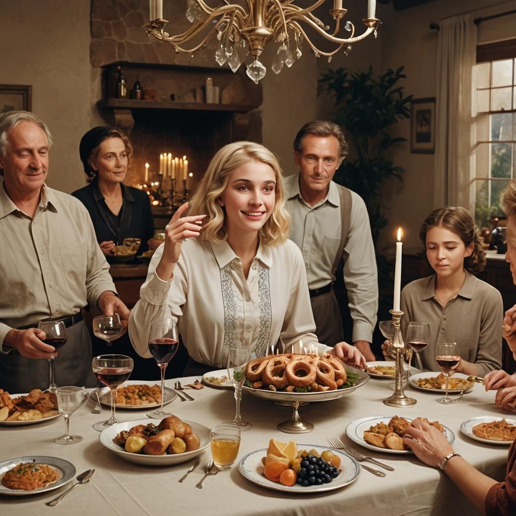 חנהל'ה המתוקה בלונדינית ביישנית וחייכנית ואת שתי הידיים מכסה...