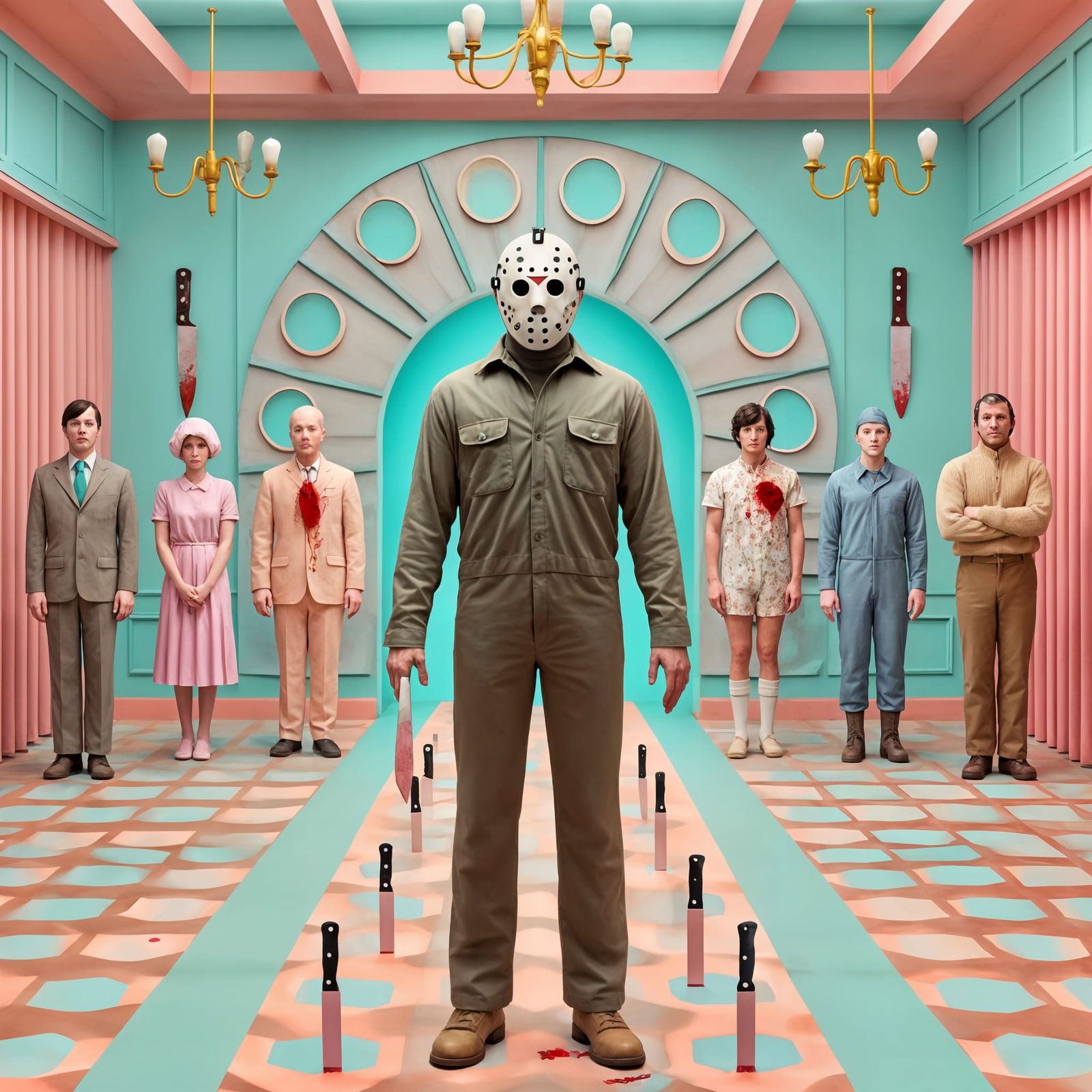 "The Royal Vorhees", a Wes Anderson film.