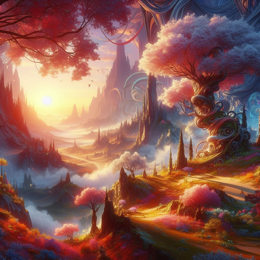 Fantaisie paysage