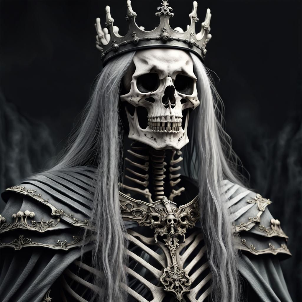 Skull king - AI Generated Artwork - NightCafe Creator