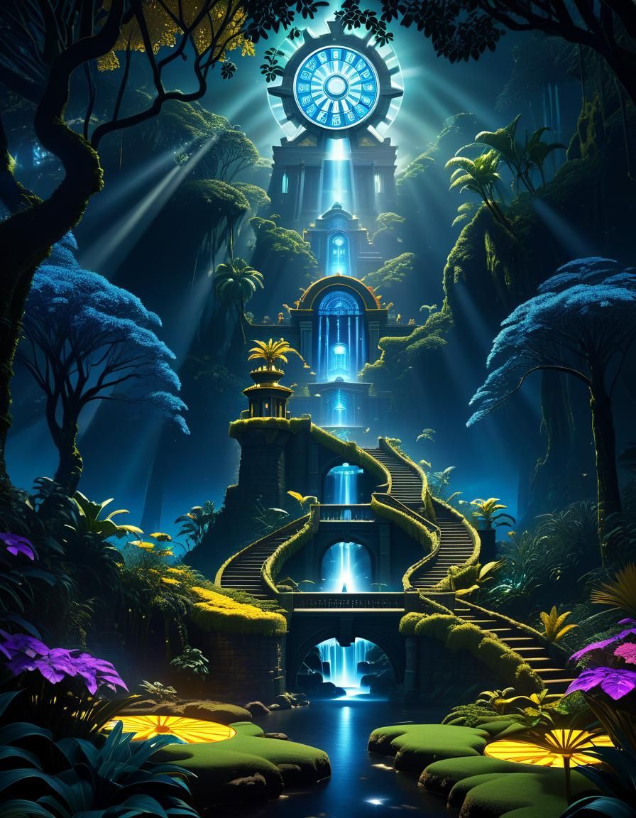 Jungle Beacon  by @KBunny001