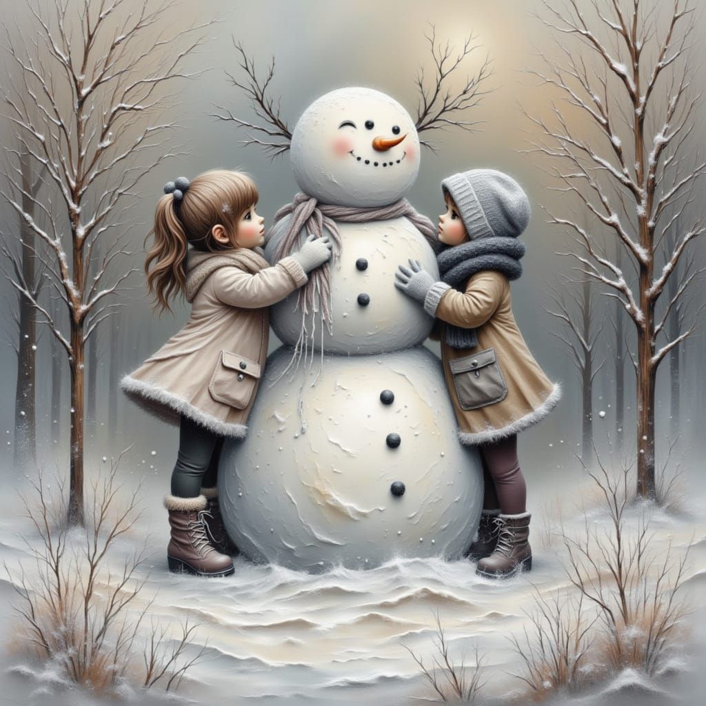 Let's build a snowman