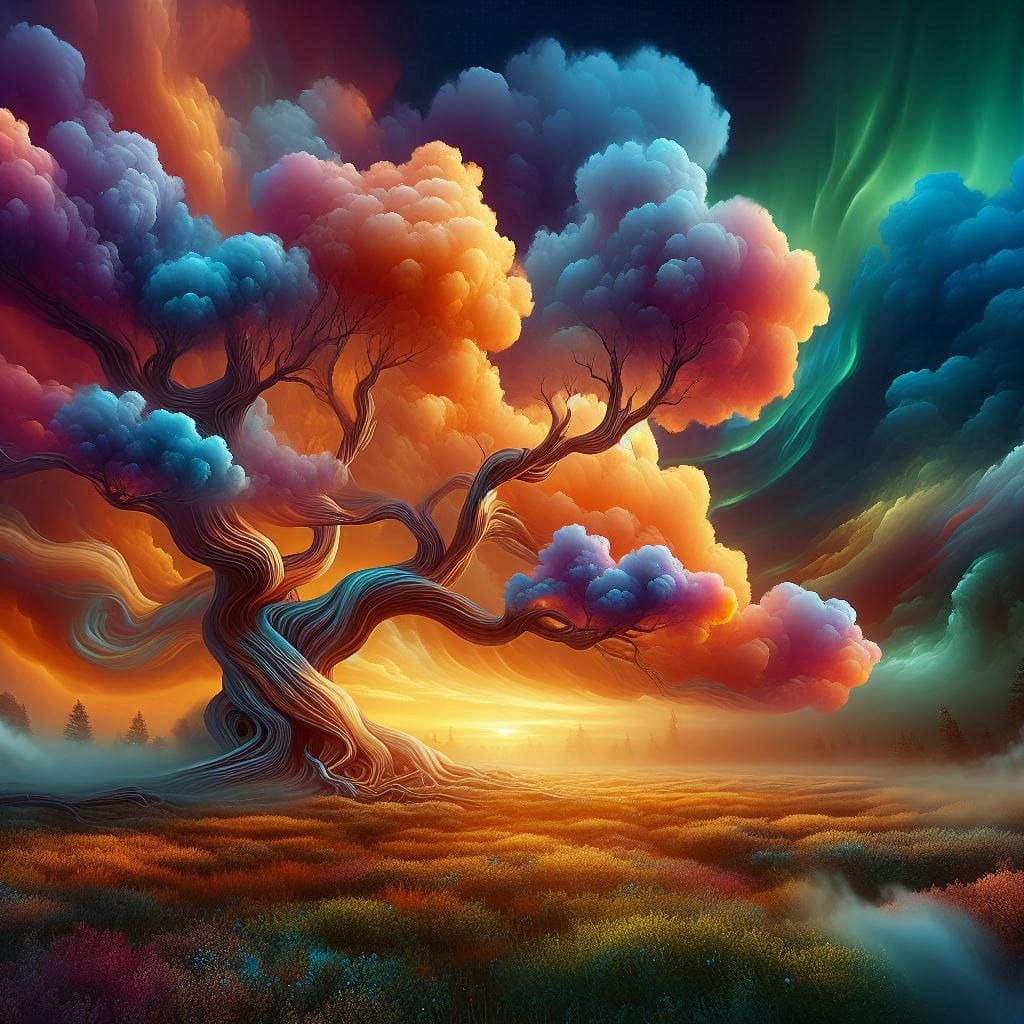 Spectral Blossoming Tree