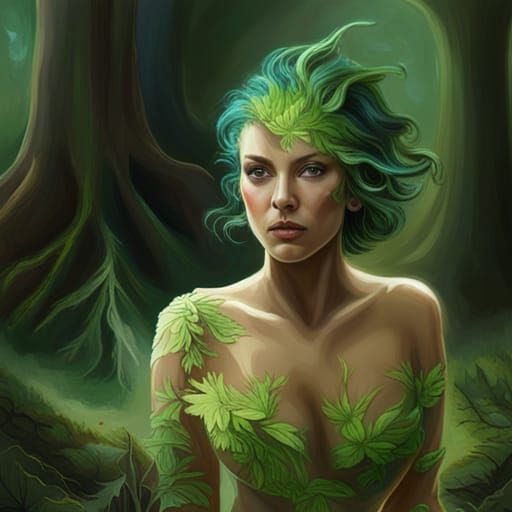 Dryad - AI Generated Artwork - NightCafe Creator