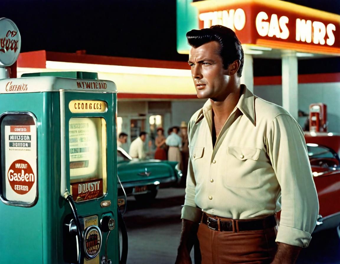 gas station