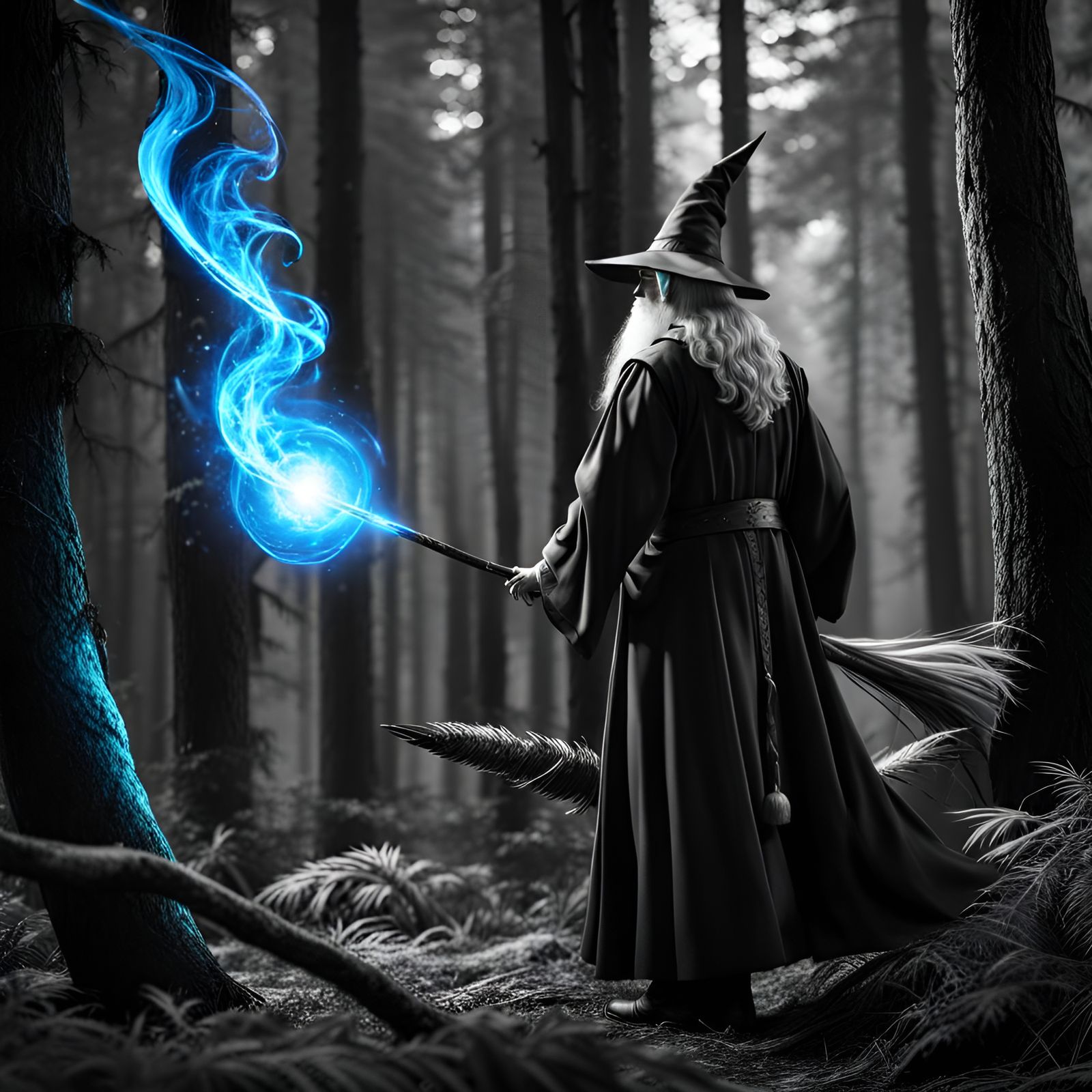 Wizard of the woods  by @Jed Jeffries