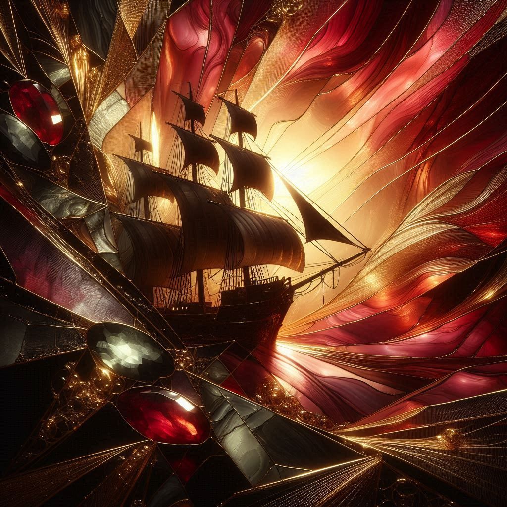 The Blazing Sunset (inspired by ChrisInk)