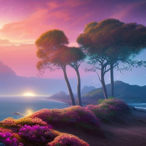 Pink sky  by @Manchchango