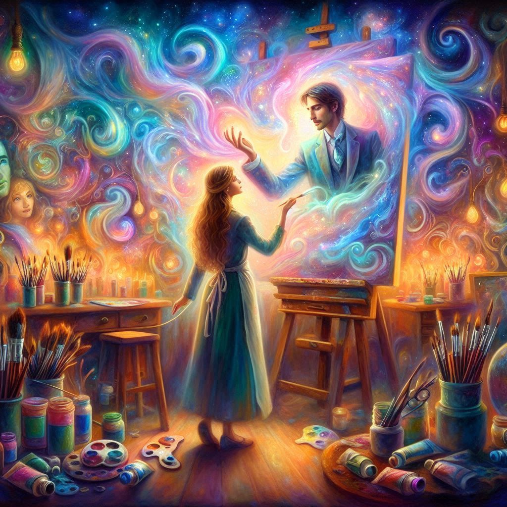 Die magische Künstlerin