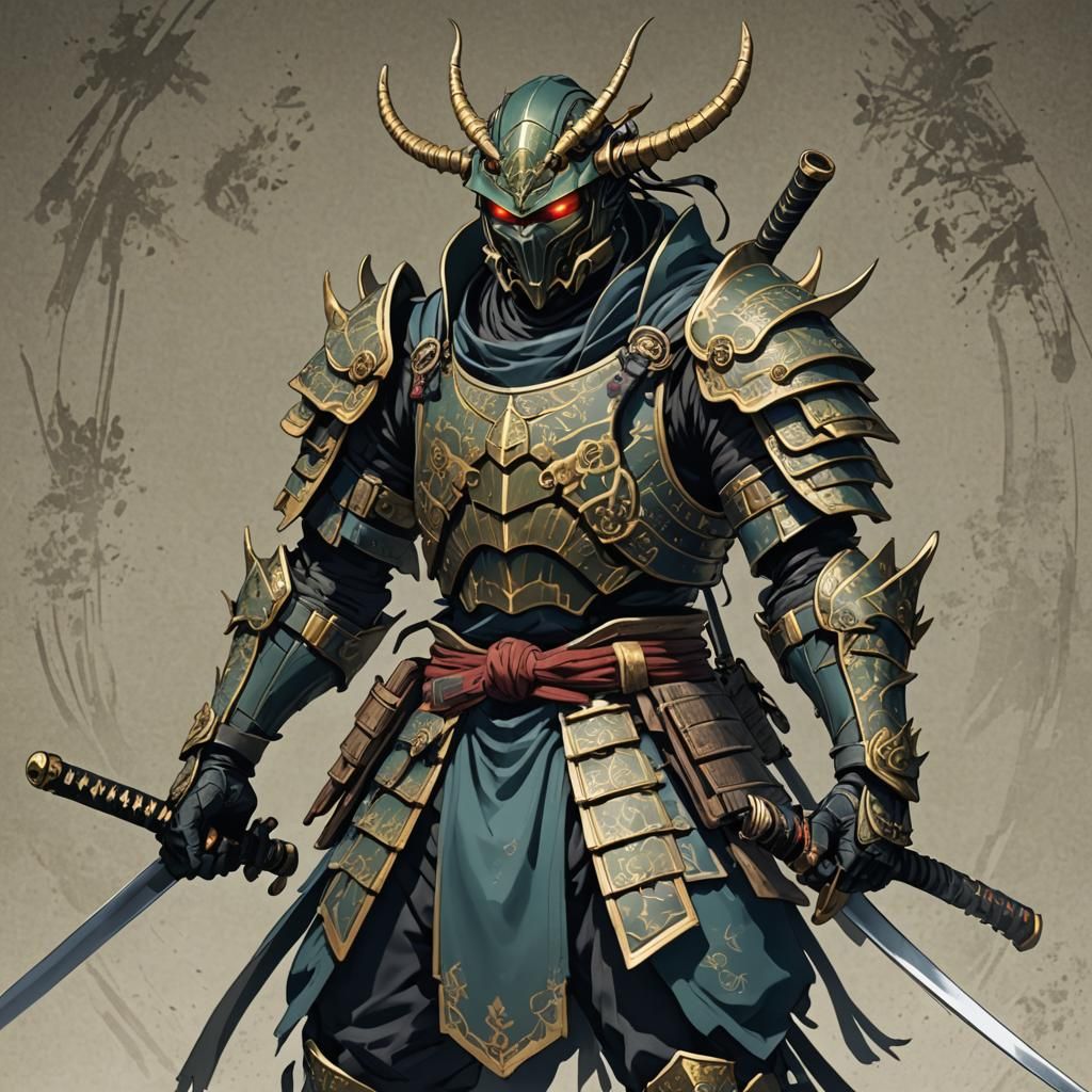 Insectoid-Ish Samurai